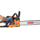 52Cc Gasoline Chainsaw With 20" Oregon Bar And Chain For Wood Cutting Plastic - Orange by HouseOfZazla