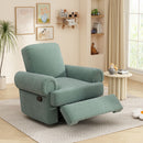 Manual Swivel Recliner Rocker Chair With Adjustable Backrest by HouseOfZazla