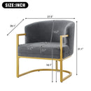 Upholstered Reading Accent Armchair For Living Room by HouseOfZazla