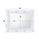 Avery - Accent Mirror - White