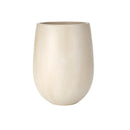 U_STYLE Lightweight Round MGO Outdoor Planter Set - 3 Sizes by HouseOfZazla