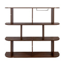 Large Wall Mounted 3 Tier Rustic Bottle Wine Rack