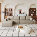 135" Cloud Sectional Couch with L-Shape Chaise