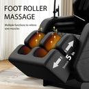 Massage Chair Recliner With Zero Gravity, Full Body Air Pressure - Black by HouseOfZazla
