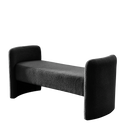 52" Bench for Bedroom End of Bed Modern Contemporary Design Ottoman Couch Long Bench Window Sitting Fireplace Bench, Teddy