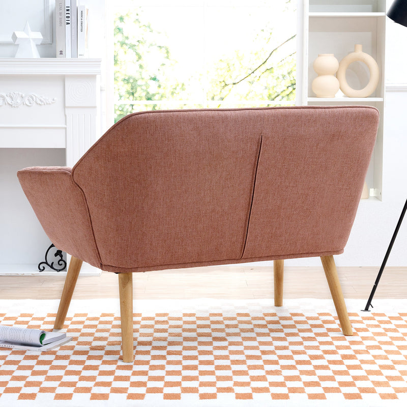 50" width Loveseat sofa - Ergonomic with pillow