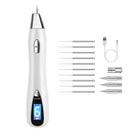 Skin Tag Remover Skin Tag Repair Kit Tattoo Freckle Wart Mole Remover Pen with 9 Intensity Levels 10 Fine Needles 3 Coarse Needles