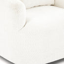 360° Swivel Barrel Sofa Chair With Throw Pillow, Upholstered Accent Chair by HouseOfZazla