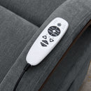 Kayla - Power Recliner With Lift & Heating & Massage (Zero Gravity) - Gray by Unique Piece Furniture