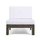 OANA 5-Piece V Shape Sofa Set, White by HouseOfZazla