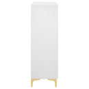Karena - Rectangular 5 Drawer Chest - White
