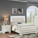 3 Piece Bedroom Set, Bed With LED Lights And 2 Nightstands by HouseOfZazla