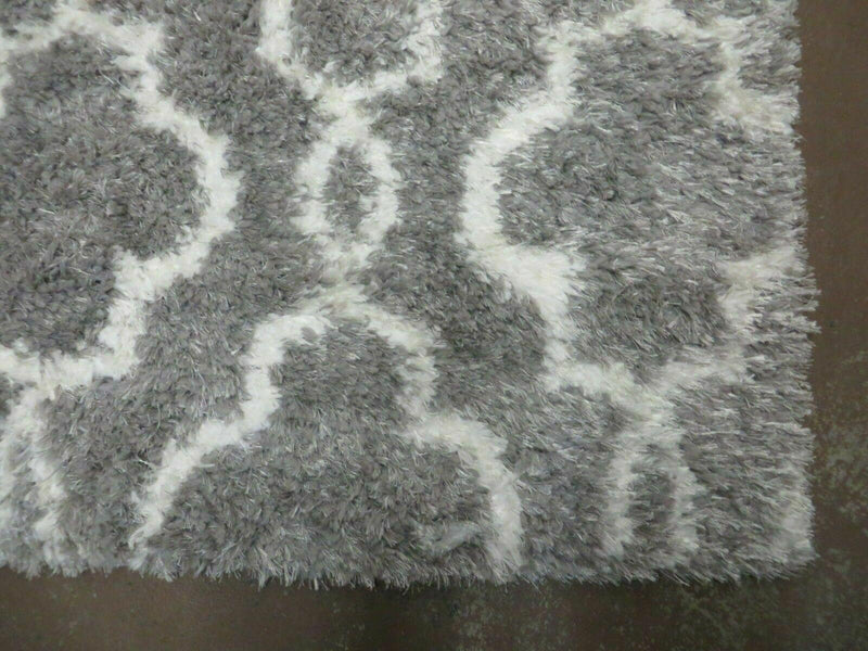 5' X 7' Modern Contemporary Israel Made Glimmer 205-45 Shag Rug Acrylic Bohemian Boho Home Décor