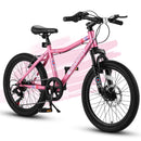 20 Inch Kids' Mountain Bike for Boys and Girls Ages 6-12