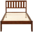 Platform Bed With Headboard, Footboard, Slat Support by HouseOfZazla