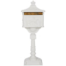 Cast Aluminum Mail Box, Postal Box, Mailbox by Unique Piece Furniture