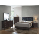 Padded Headboard Bed