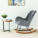 Hannah - Rocking Chair - Gray by HouseOfZazla