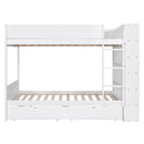 Bunk Bed With 2 Drawers And Multi Layer Cabinet by Unique Piece Furniture
