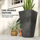 Outsunny 28" Tall Planters, Set of 3