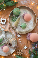 Christmas Ball Ornaments, Decorative Hanging Ball Christmas Tree Ornaments For Holiday Party Decorations by HouseOfZazla