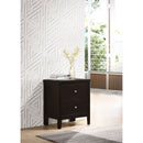 Garrett - 2 Drawer Nightstand - Cappuccino by HouseOfZazla