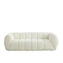 Modern Sofa With Piano Key Backrest