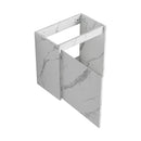 Modern Bathroom Vanity With Ceramic Basin, Wall Mounted Floating Sink Combo, Storage Cabinet by HouseOfZazla