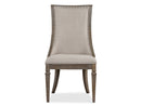 Lancaster - Dining Arm Chair With Upholstered Seat & Back (Set of 2) - Dovetail Gray