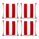4 Pack Outdoor Lumbar Pillow Covers – Water-Repellent & Fade Resistant