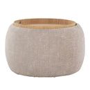 Tray - Pouf Contemporary Ottoman by HouseOfZazla