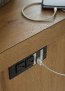 Brinstead - Chair Side End Table - Light Brown