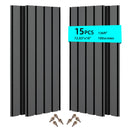 Galvanized Metal Roof Panel Length 72.8 inches - 15 Piece Set