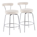 Rhonda - Contemporary Counter Stool (Set of 2) by HouseOfZazla