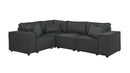 Melrose - Modular Sectional Sofa With Ottoman by HouseOfZazla