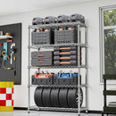 5-Tier Utility Steel Storage Shelving Unit