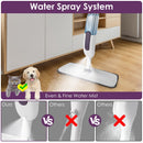 Spray Mop With 3 Machine Washable Microfiber Pads 12OZ Refillable Water Bottle Wet Dry Use Microfiber Mop For Hardwood Ceramic Tiles Laminate Floor Cl