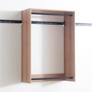Devi - Wall Mounted Closet System & Modular Units by HouseOfZazla