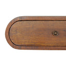 Wall Mounted Round Bedside Table - Chestnut by Unique Piece Furniture
