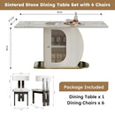 Modern Dining Table Set With Storage, Includes Chairs by HouseOfZazla