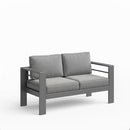 All-Weather Patio Loveseat With Thick Cushions by HouseOfZazla