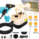 1500W Handheld High Temperature and Pressure Steamer Cleaner with 1200ML Tank 8 Accessories 6 Steam Levels Digital Display Handle Control for Dirt Gre by LJGDeals