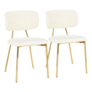 Bouton - Contemporary / Glam Chair (Set of 2) by HouseOfZazla