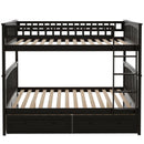 Bunk Bed With Drawers, Convertible Design by HouseOfZazla
