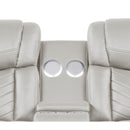 Challenger - LED Power Recliner Loveseat