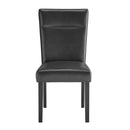 Olga - Dining Chair Set (Set of 2) - Charcoal Black by Unique Piece Furniture