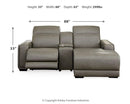 Correze - Power Reclining Sectional by Unique Piece Furniture