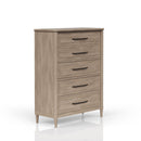 5 Drawer Chest - Sand by HouseOfZazla
