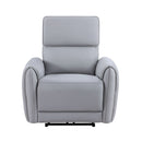 Jeromie - Power Motion Recliner With USB Port - Gray