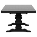 Florence 7-piece 126-inch Extension Dining Table Set Grey